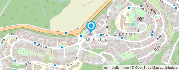 מפת הגעה אל ישיבת כתר דוד