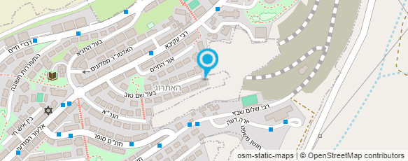 מפת הגעה אל ישיבת פאר ביתר - לבעלי תשובה