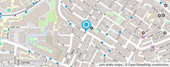 מפת הגעה אל מכון שערי ציון