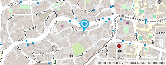 מפת הגעה אל שיח סוד - מע"ש בנות