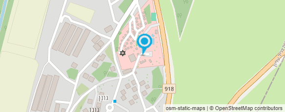 מפת הגעה אל מסעדת גונן