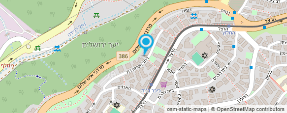 מפת הגעה אל סיכוי העמותה לקידום שוויון הזדמנויות