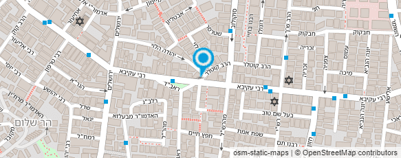 מפת הגעה אל מכון סטטוס