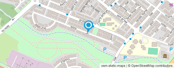 מפת הגעה אל רובין שמעון