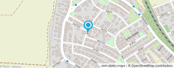 מפת הגעה אל מספרת איציק