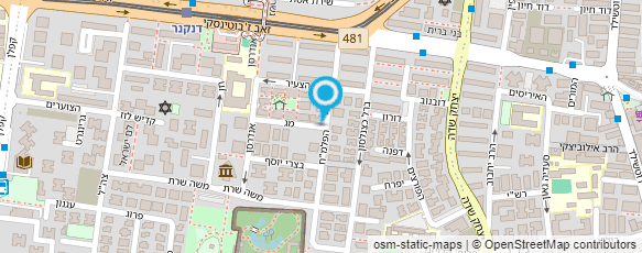 מפת הגעה אל אסתר שרון