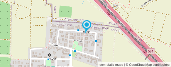 מפת הגעה אל עזרי