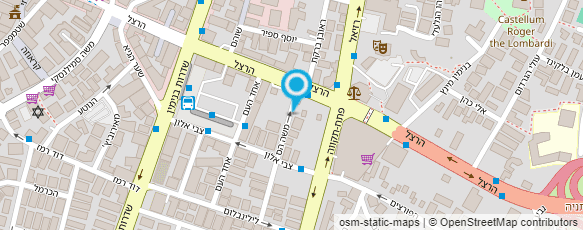 מפת הגעה אל אולפני צילום קובי