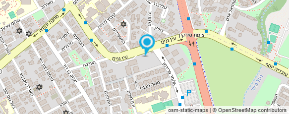 מפת הגעה אל נחמיאס שושנה - פסיכותרפיה