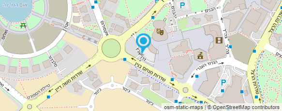 מפת הגעה אל התזמורת האנדלוסית הישראלית