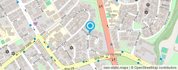 מפת הגעה אל ס.י. מזגנים