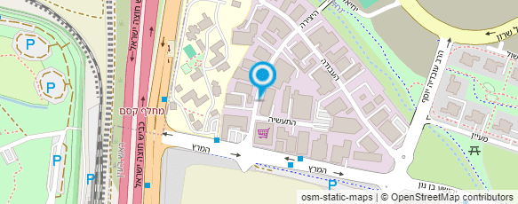 מפת הגעה אל טכנו חן