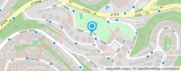 מפת הגעה אל נוער שלום עכשיו