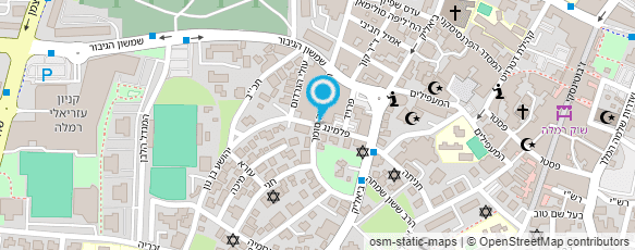 מפת הגעה אל שירותי בריאות כללית