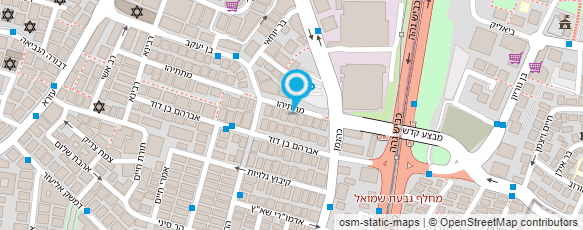 מפת הגעה אל הרב"צ אברהם מרדכי ליסואר שליטא מנאנאש