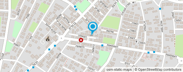 מפת הגעה אל המנעולן החרדי דוד בוסקילה