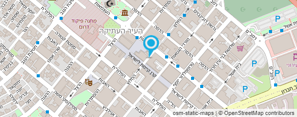 מפת הגעה אל ד"ר אהרונוב עדה