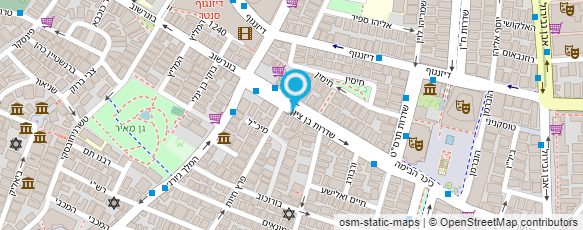 מפת הגעה אל ד"ר אברמוב נסים