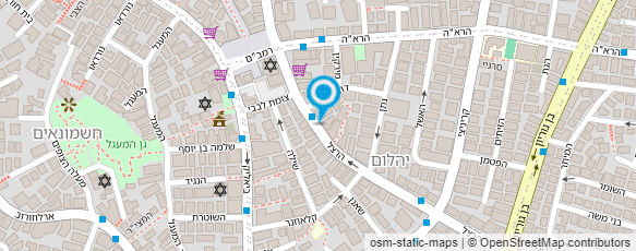 מפת הגעה אל שירותי בריאות כללית