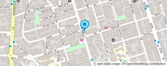 מפת הגעה אל שירותי בריאות כללית