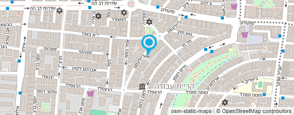 מפת הגעה אל שירותי בריאות כללית