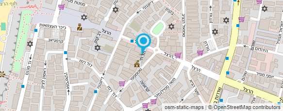 מפת הגעה אל בי"ס מור