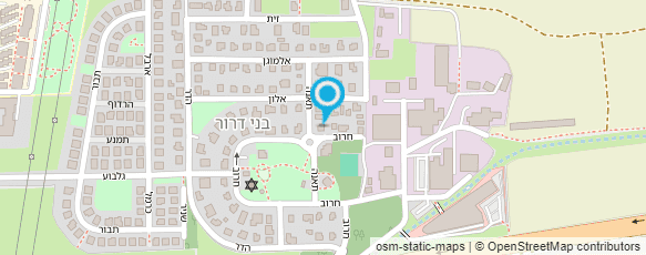 מפת הגעה אל מסגרית שלבאיה נזאר