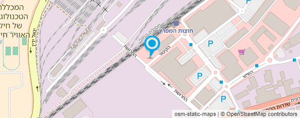 מפת הגעה אל מתחם חוצות המפרץ- הנהלה