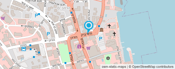 מפת הגעה אל החברה הכלכלית מיסודה של עירית טבריה בע"מ