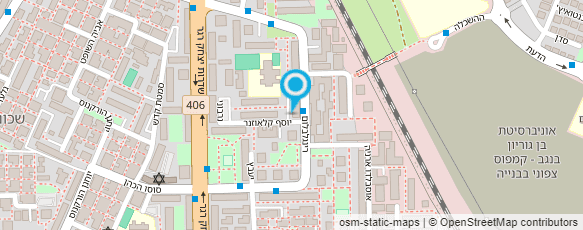 מפת הגעה אל שירותי בריאות כללית