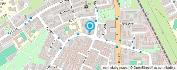 מפת הגעה אל שירותי בריאות כללית