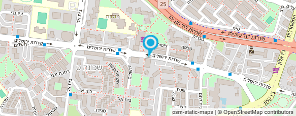 מפת הגעה אל שירותי בריאות כללית