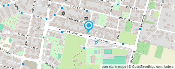 מפת הגעה אל שירותי עזרי