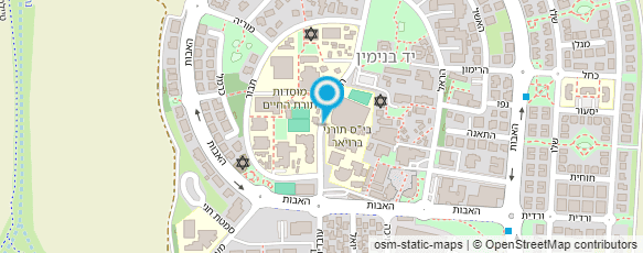 מפת הגעה אל כהנא הרב משה מרדכי