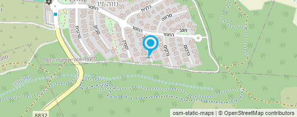 מפת הגעה אל פורטמן מנור רחל