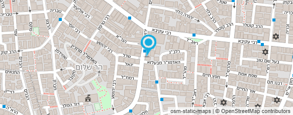 מפת הגעה אל כולל דחסידי בעלזא