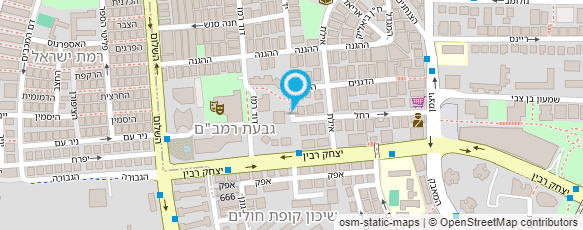 מפת הגעה אל רבינוביץ ורד