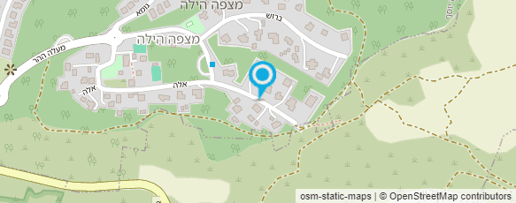 מפת הגעה אל הילת הצימרים