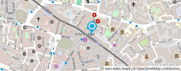 מפת הגעה אל בזאר 2000