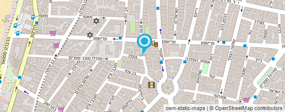 מפת הגעה אל אורי גרוס-יותר שיער 2000 מפת הגעה אל אורי גרוס-יותר שיער 2000