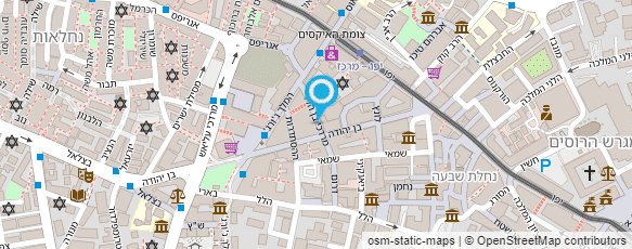 מפת הגעה אל עו"ד נחמד אלון