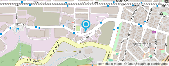 מפת הגעה אל מושליון חמצן ירושלים בע"מ