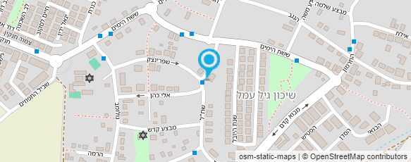 מפת הגעה אל גן גני