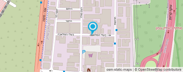 מפת הגעה אל אל.אף ישום אלומיניום בע"מ