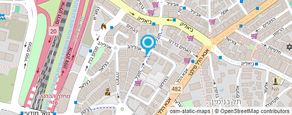 מפת הגעה אל נוה בנין חברה לבנין בע"מ