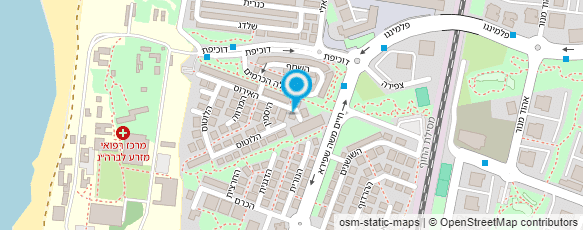 מפת הגעה אל א.א. נועה מערכות