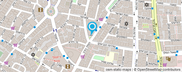 מפת הגעה אל מזנון נתן