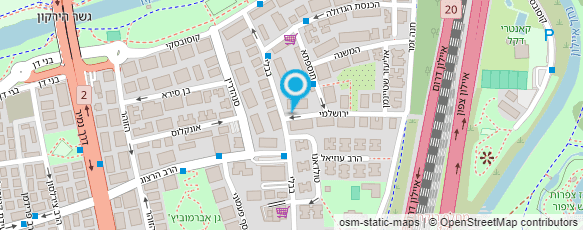 מפת הגעה אל ויסמן שרון