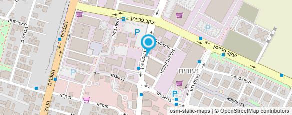 מפת הגעה אל מוסך מאיר זגגות רכב