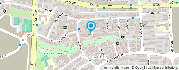 מפת הגעה אל מרכז האופניים